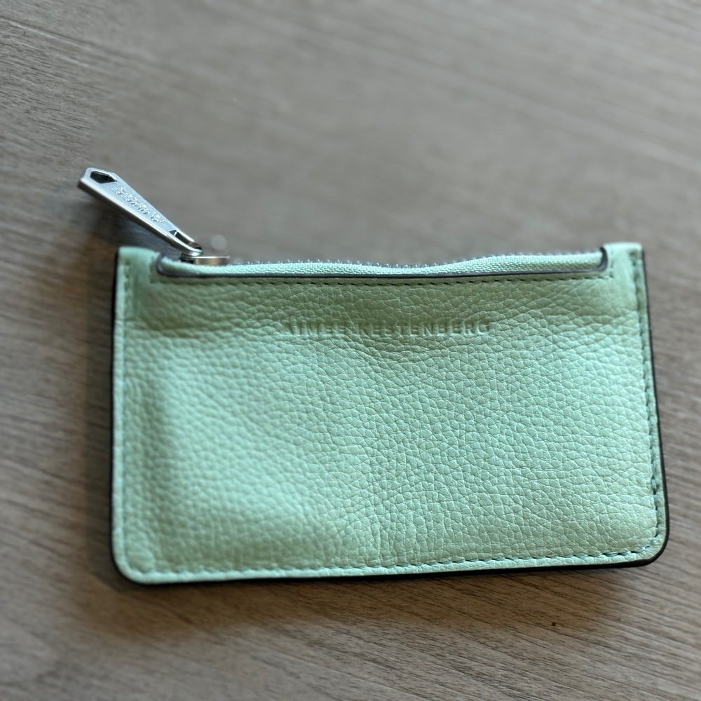 Aimee Kestenberg | Mint Leather Wallet Cardholder